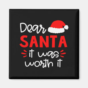 Lieb T-Shirt Lustig passende Familien-Weihnachten Magnet