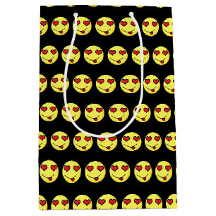 liebäugeln Emoji Mittlere Geschenktüte