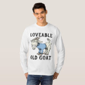 LIEBBARE ALTE ZIEGEN-T - SHIRT (Vorne ganz)