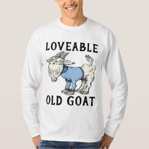 LIEBBARE ALTE ZIEGEN-T - SHIRT