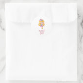 Liebchen Runder Aufkleber (Tasche)