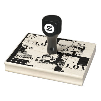 Liebe02:00 Gummistempel