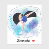 Liebe2sk8 Aufkleber (Blatt)