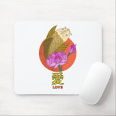 Liebe 愛 mousepad (Mit Mouse)