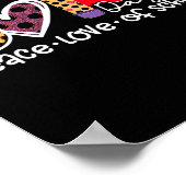 Liebe 100 Schultage Poster (Ecke)