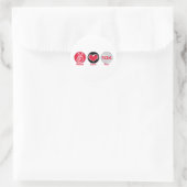Liebe 10 KB Runder Aufkleber (Tasche)