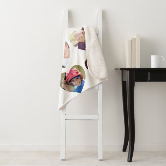 Liebe 12 Foto Herz Collage Sherpadecke (Beispiel)