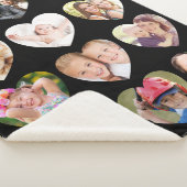 Liebe 12 Foto Herzklopfen Schwarz Sherpadecke (3/4)