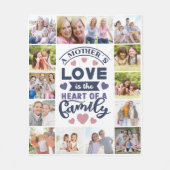 Liebe 14 des Fotosammlungsspeichers der Mutter Fleecedecke (Vorderseite)