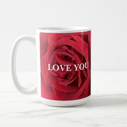 Liebe 15 oz Tasse (Links)