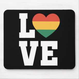 Liebe 1865 Pride African American Celebr Mousepad