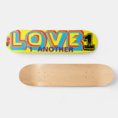 LIEBE 1 ANDERE 7 3/4" Skateboarddecke Skateboard (Horizontal)