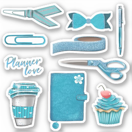 Liebe 1, Aufkleber Set (Vorderseite)