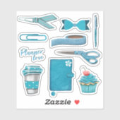 Liebe 1, Aufkleber Set (Blatt)