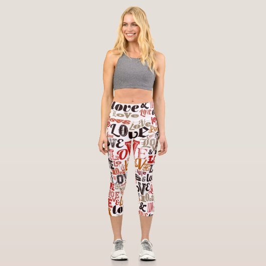 LIEBE 1 CAPRI LEGGINGS (Vorderseite)