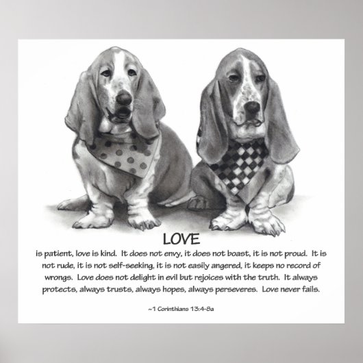 LIEBE: 1 CORINTHIANS 13: GRUNDSTUNDEN, PENCIL POSTER (Vorne)