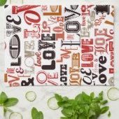 LIEBE 1 GESCHIRRTUCH (Gefaltet)