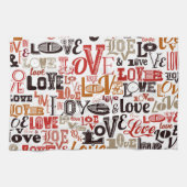 LIEBE 1 GESCHIRRTUCH (Horizontal)