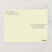 Liebe 1 Korinther 13 Herz Postkarte (Rückseite)