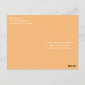 Liebe 1 Korinther 13 Herz Postkarte (Rückseite)