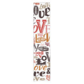 LIEBE 1 KURZER TISCHLÄUFER (Vorderseite)