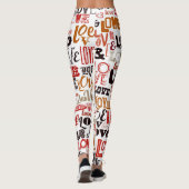 LIEBE 1 LEGGINGS (Rückseite)
