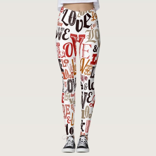 LIEBE 1 LEGGINGS (Vorderseite)