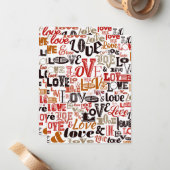 LIEBE 1 MITTEILUNGSKARTE (Vorderseite/Rückseite Beispiel)