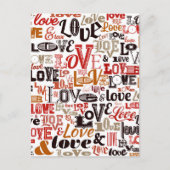 LIEBE 1 POSTKARTE (Vorderseite)