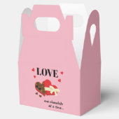 Liebe 1 Schokolade zu einem zeitgenössischen Zitat Geschenkschachtel (Geöffnet)