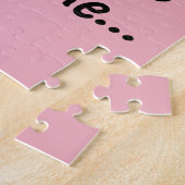 Liebe 1 Schokolade zu einem zeitgenössischen Zitat Puzzle (Seite)