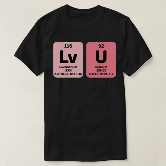LIEBE 1 T-Shirt (Design vorne)