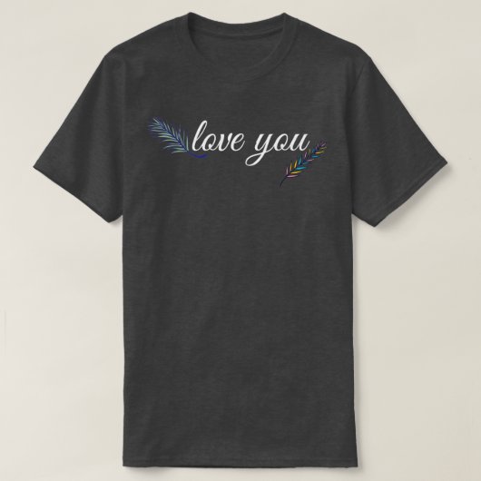 LIEBE 1 T-Shirt (Design vorne)