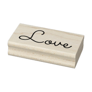 LIEBE 1"x2.5" Briefmarke aus Kautschuk / Sacrament Gummistempel