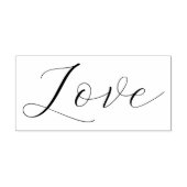 LIEBE 1"x2.5" Briefmarke/Emeline Gummistempel (Prägung)