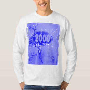 Liebe 2000 - Blau Vintage - T-Shirt