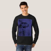 Liebe 2000 - Lila Vintager Retro - T - Shirt (Vorne ganz)