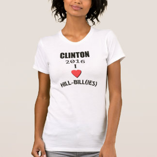 Liebe 2016 Clintons I Hügel-Bill (IES) T-Shirt