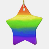 LIEBE 2016 = LIEBE Regenbogen Keramik Ornament (Links)