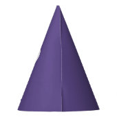 Liebe 2022 Ultra-Violett New Years Party hat Partyhütchen (Rückseite)