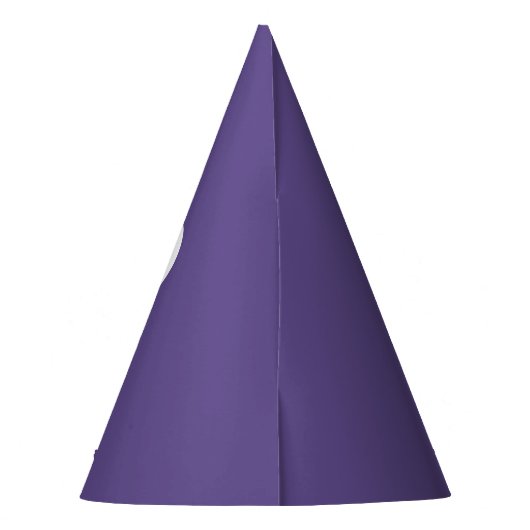 Liebe 2022 Ultra-Violett New Years Party hat Partyhütchen (Rückseite)