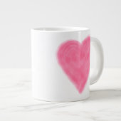 LIEBE 20 oz. Jumbo-Tasse (Vorderseite Rechts)