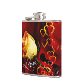 Liebe 21 Wrap Flasche Flachmann (Links)