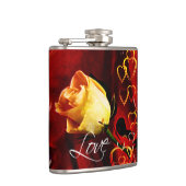 Liebe 21 Wrap Flasche Flachmann (Rechts)