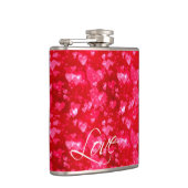 Liebe 22 Wrap Flasche Flachmann (Rechts)