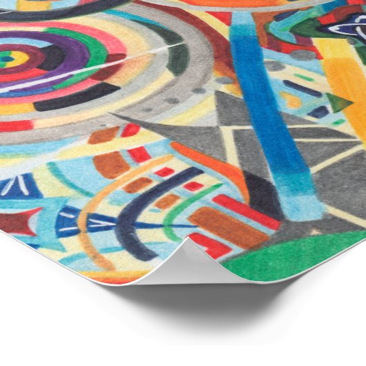 LIEBE 2.0.2.3 - Leinwand Art Print Poster (Ecke)