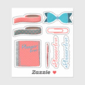 Liebe 2, Aufkleber Set (Blatt)