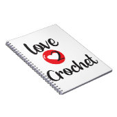 Liebe-2-Häkchen-Notebook Notizblock (Rechte Seite)