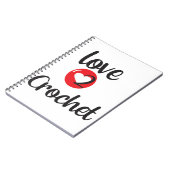 Liebe-2-Häkchen-Notebook Notizblock (Linke Seite)