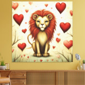 LIEBE 2 LEINWANDDRUCK (Insitu (Wohnzimmer))